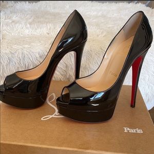 Christian Louboutin lady peep 150mm